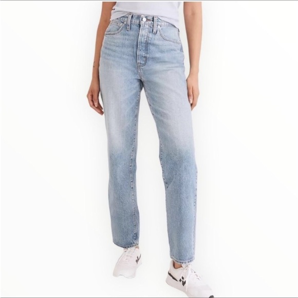 Madewell Denim - Madewell Women’s The Perfect Vintage Jean Light Denim Wash Casual Relaxed 28